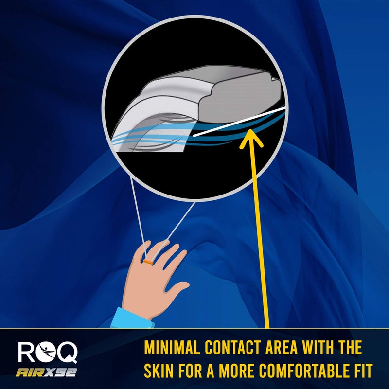 ROQ Silicone Rubber Wedding Ring for Men, Comfort Fit, Men's Wedding Band, Breathable Rubber Engagement Ring/Band, Step Edge, 8mm Wide 2mm Thick, Single, Black, Size 7 - Image 5